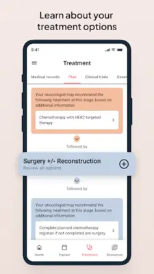 Outcomes4Me Cancer Care android App screenshot 7